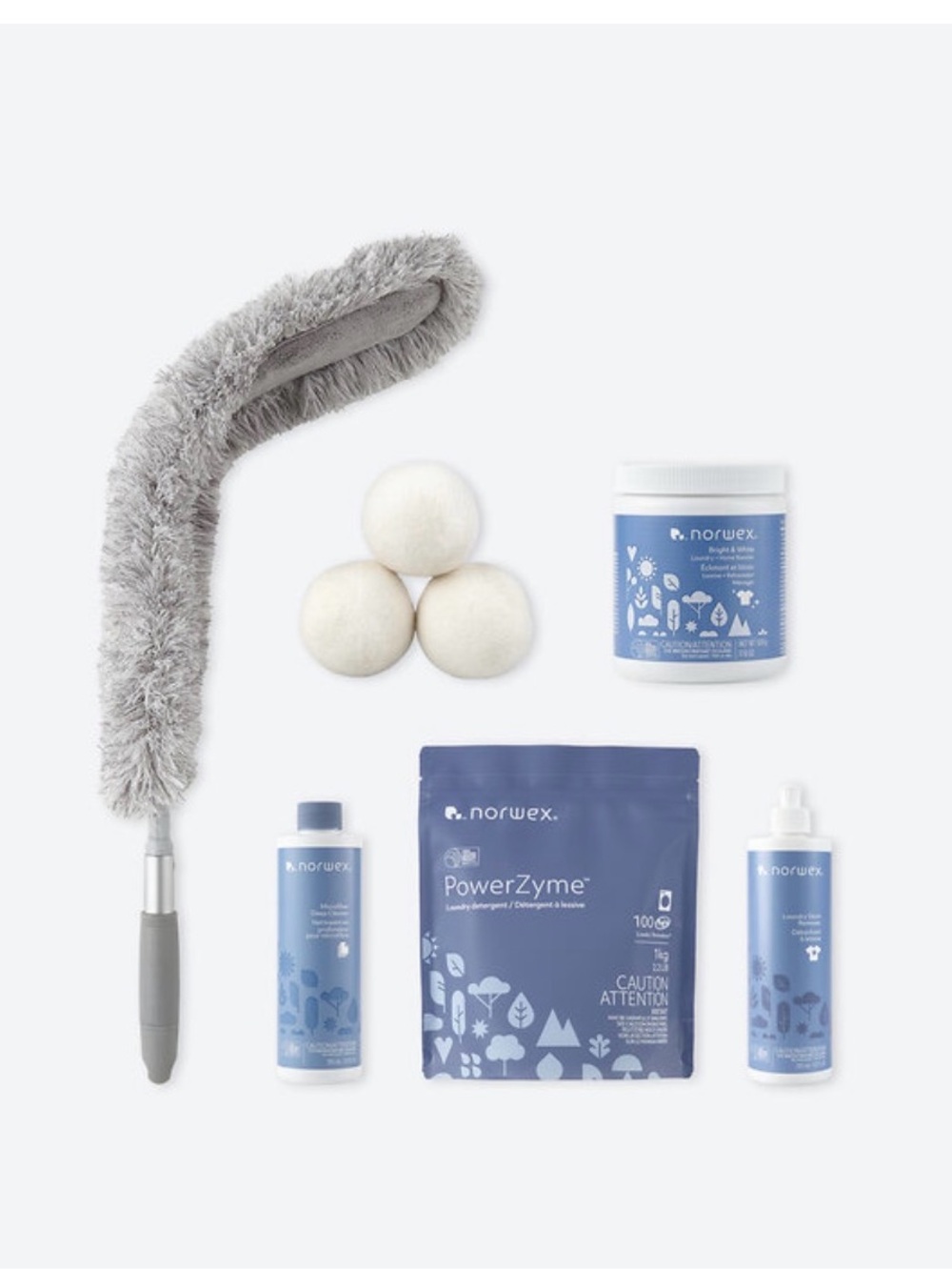 Norwex Lundry set